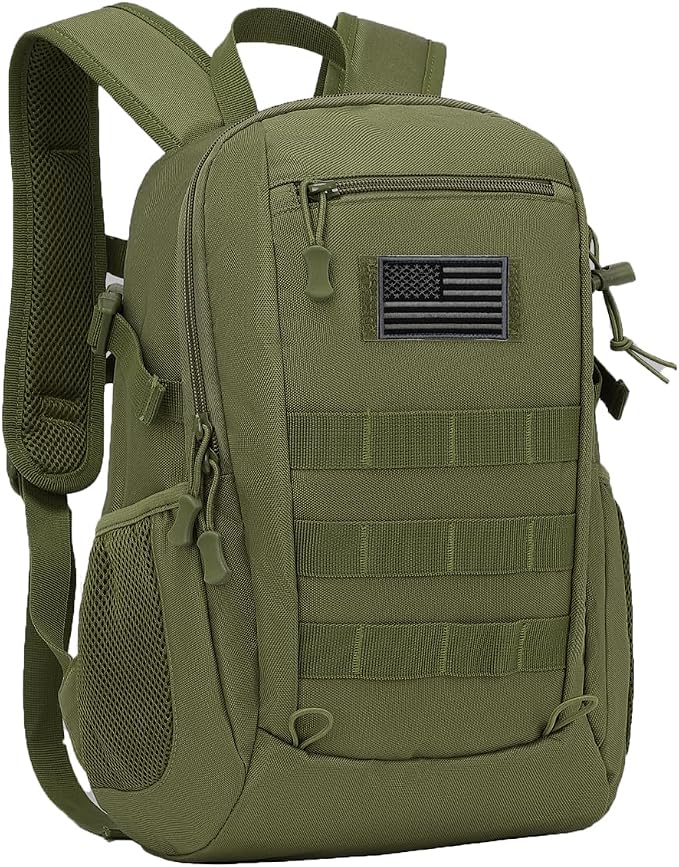ArcEnCiel 10L/20L Mini X-Small Tactical Backpack MOLLE Daypack Gear Pack by ArcEnCiel