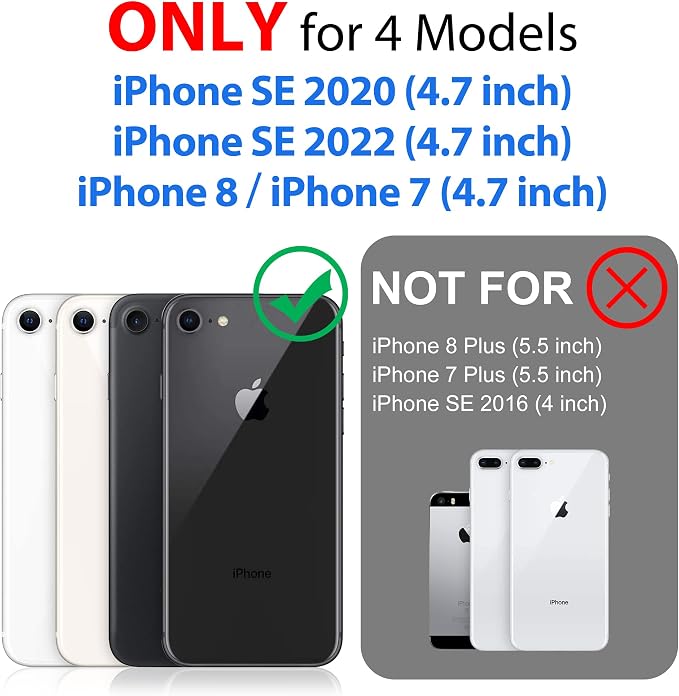 SPORTLINK Waterproof Case for iPhone SE 3rd 2022/iPhone SE 2nd 2020/iPhone 7/8 - Image 2