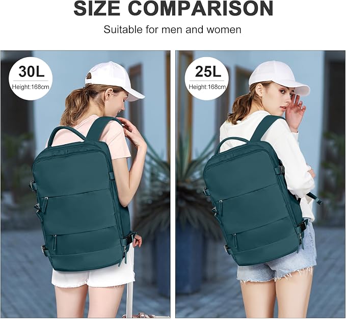 coowoz Large Travel Backpack For Women Men, Carry On Backpack Flight Approved - Image 6