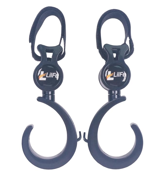 Baby Stroller Hooks for Hanging, Perfect Mummy Hook for Stroller, Walker and - Image 7