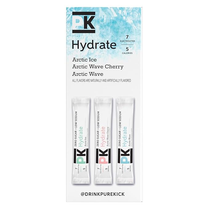 Pure Kick Arctic Variety pack Singles to Go Powdered Drink Mix, Arctic Wave - Image 7