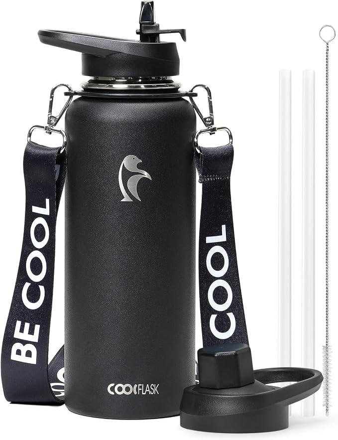 Coolflask 40 oz Water Bottle by Coolflask