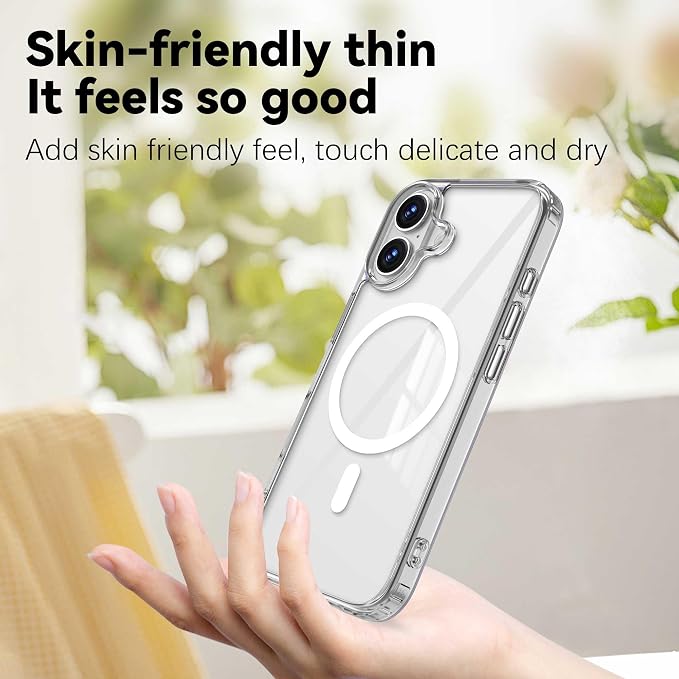 Magnetic Designed for iPhone 17 Case Clear - Image 7