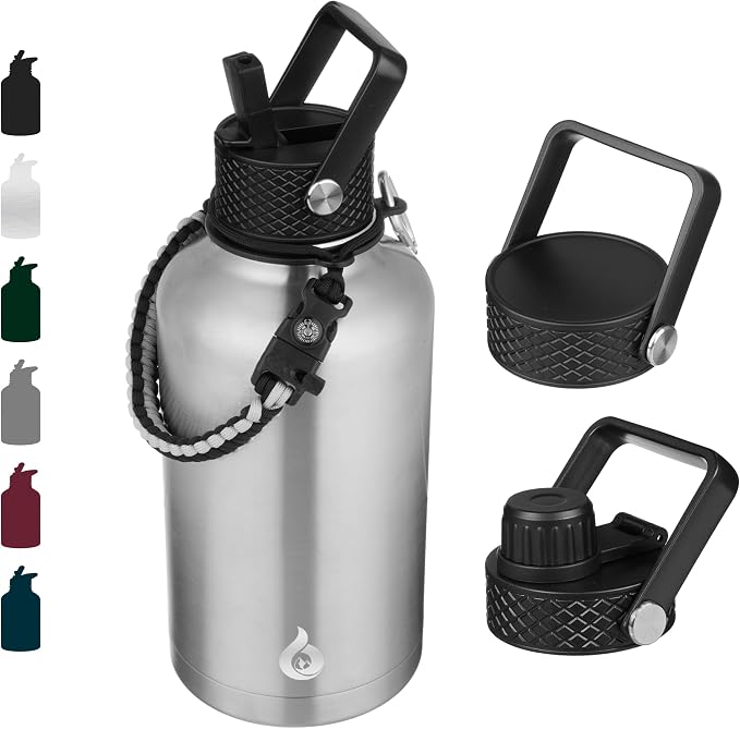 BJPKPK Half Gallon Insulated Water Bottles by BJPKPK