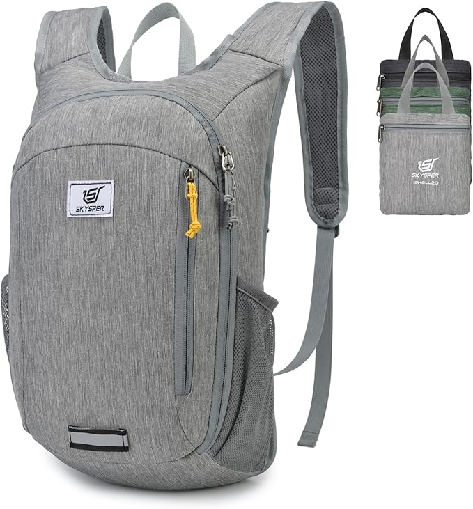 SKYSPER Small Daypack 10L/15L/20L Hiking Backpack Packable Lightweight Travel by SKYSPER