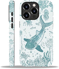 for iPhone 14 Pro Max Case, HH2 Ocean Whale Shark Hybrid 2 Layer Hard Shell by Unknown