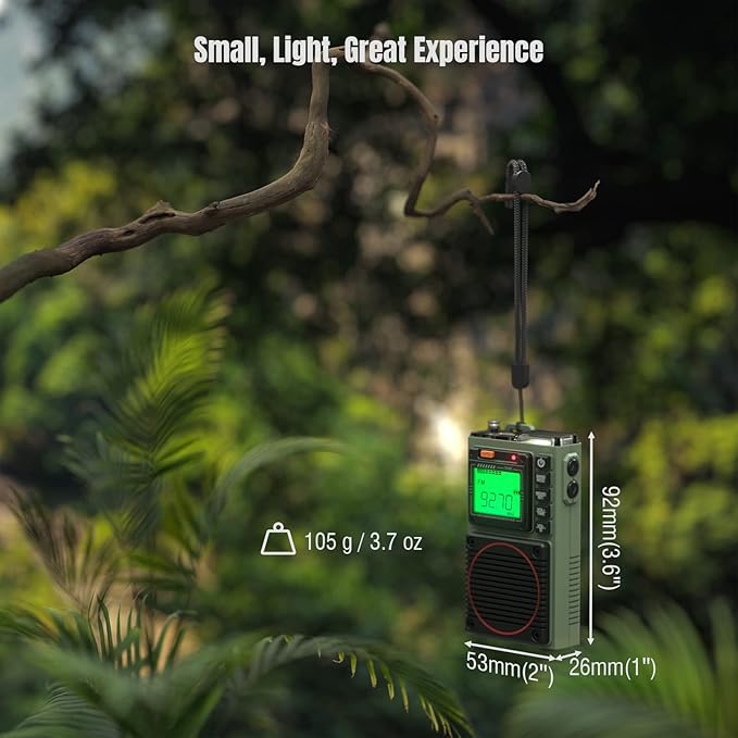 Raddy RF75A APP Control Shortwave Radio, Portable Shortwave Radios - Image 6