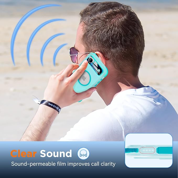 WIFORT for iPhone 17 Air Waterproof Case, - Image 9