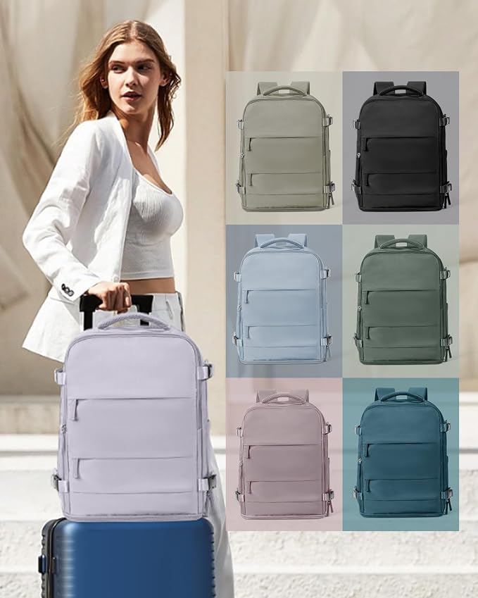 coowoz Large Travel Backpack Carry On - Image 3