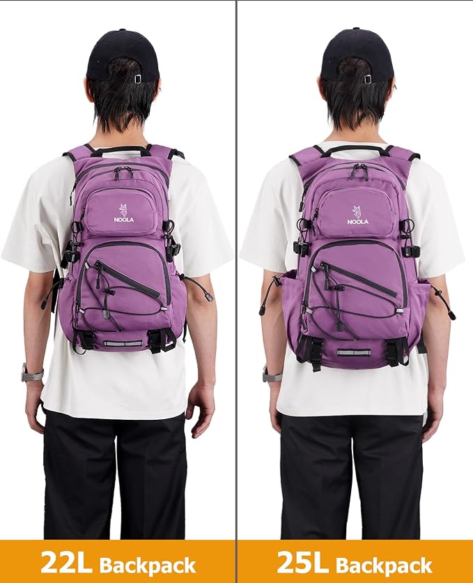 NOOLA Hydration Backpack with 3L Water Bladder, 22L / 25L Water Backpack - Image 2