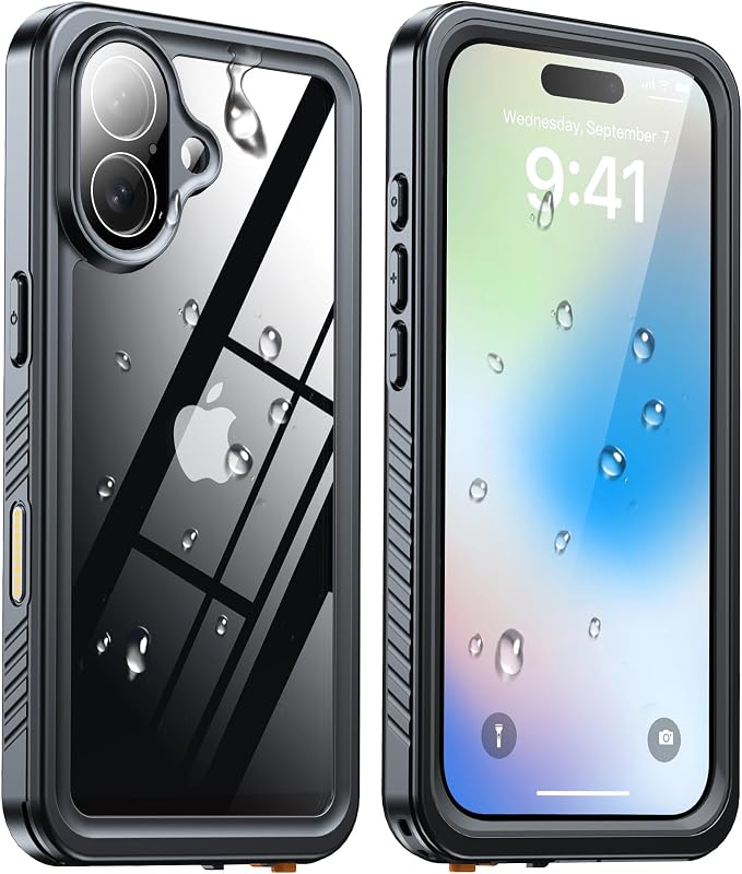 ANTSHARE for iPhone 17 Case, IP68 Waterproof Shockproof Case, - 12 FT Military by Variouscasesforyourchoice