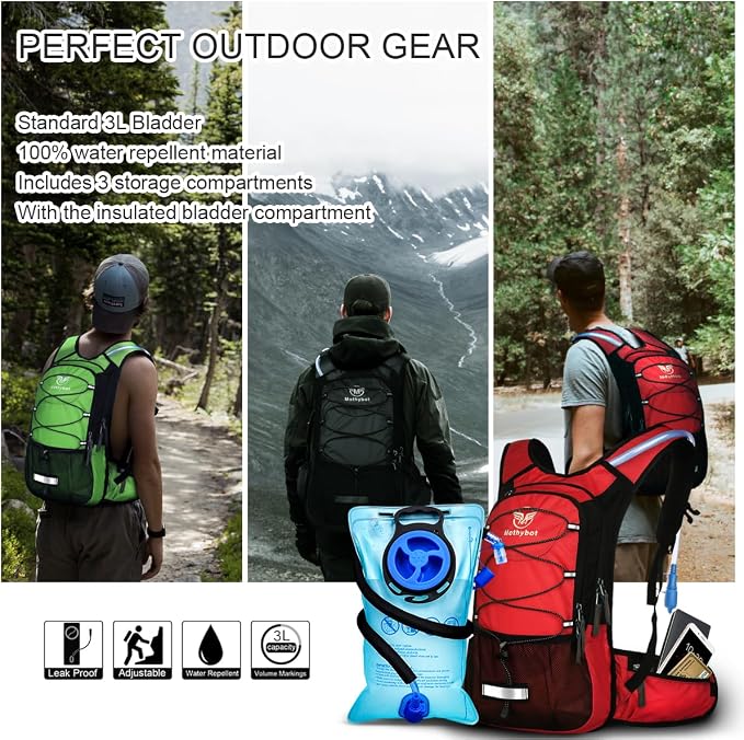 Mothybot Insulated Hydration Backpack Pack - Image 3