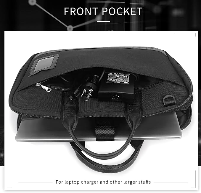 Simpolor 13.3’’ Laptop Case Sleeve, Electronic Organizer Waterproof Laptop Bag - Image 4