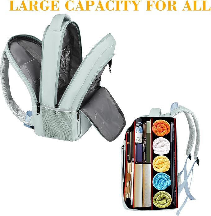MATEIN Travel Laptop Backpack, Lightweight Anti Theft School Bookbag - Image 7