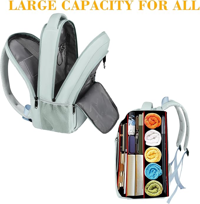 MATEIN Travel Laptop Backpack, Lightweight Anti Theft School Bookbag - Image 8