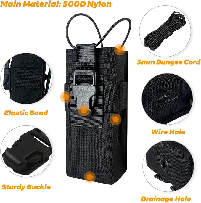 Radio Holster Walkie Talkie Pouch - Image 4