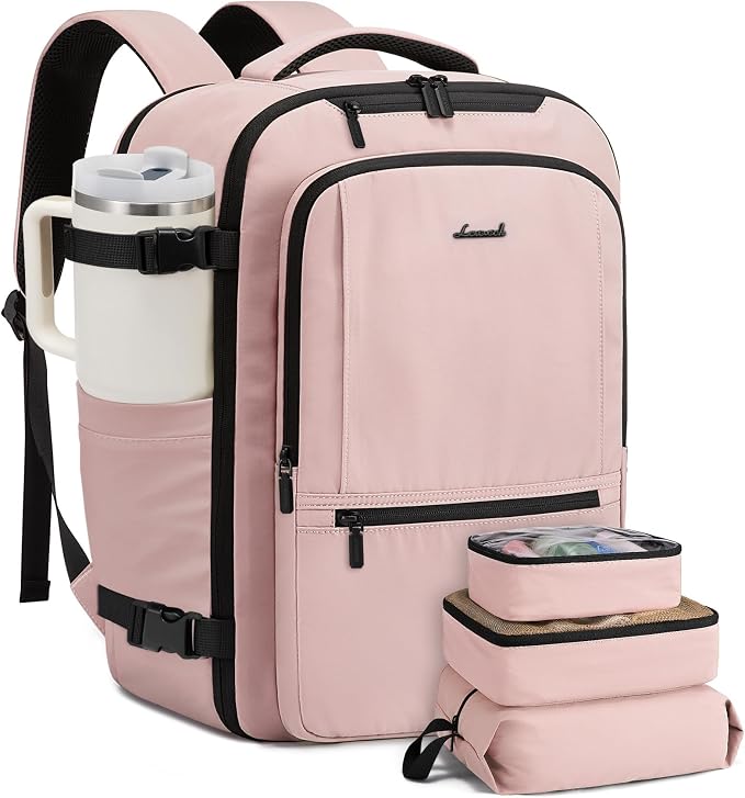 LOVEVOOK Travel Backpack for Women & Men, 60L Large Carry On Backpack Airline by LOVEVOOK