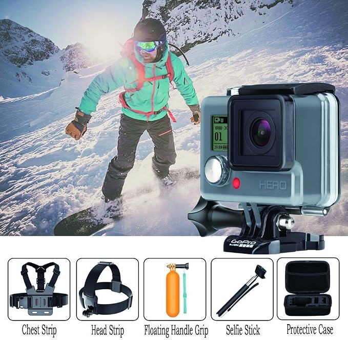Navitech 18-in-1 Action Camera Accessories Combo Kit - Image 2