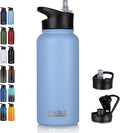 HASLE OUTFITTERS 32 oz Insulated Water Bottle Stainless Steel Double Walled by HASLEOUTFITTERS