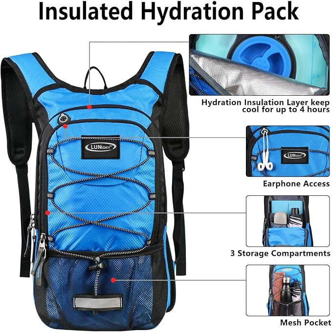 Insulated Hydration Pack Backpack - Image 3