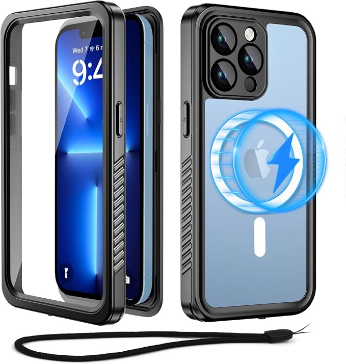 Beeasy for iPhone 13 Pro Max Waterproof Case by Beeasy