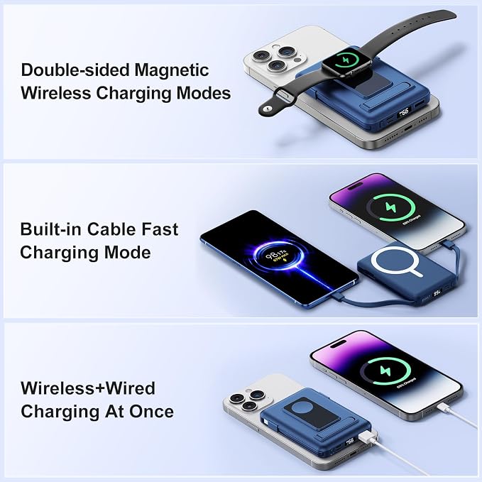 for Magsafe Battery Pack, 10000mAh Power Bank - Image 7