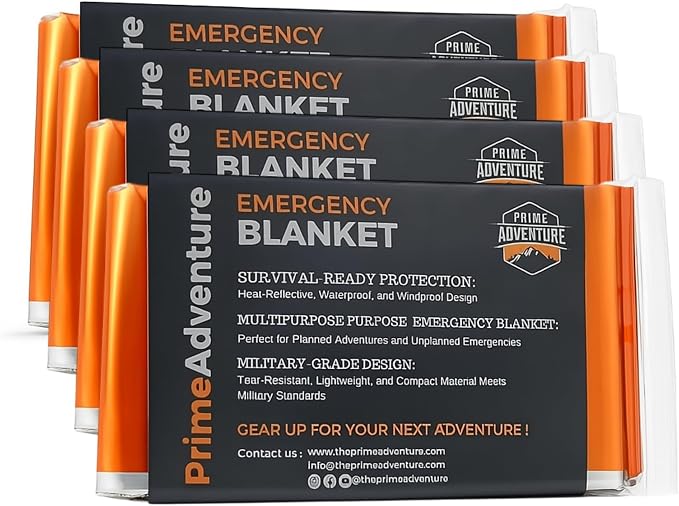 Prime Adventure Emergency Thermal Blanket by PrimeAdventure