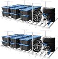 FLEXIMOUNTS 4x8 Overhead Garage Storage Rack by FLEXIMOUNTS