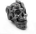 Skull Paracord Bead, 0.75x0.56x0.78 inches, by FLAMEDUKEParacordBeads
