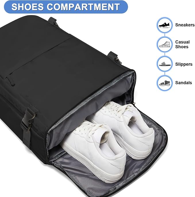 coofay Large Travel Backpack For Women Airline Approved Carry On Waterproof - Image 6