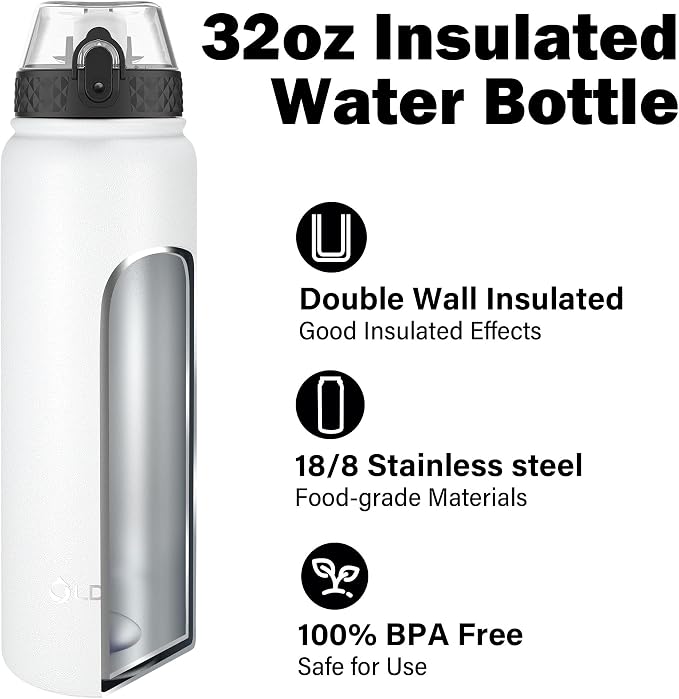 OLDLEY Insulated Water Bottle 32oz Water Bottles - Image 4