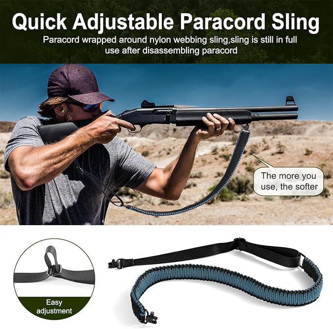 VVAAGG Two-Point Paracord Rifle Sling - Image 7