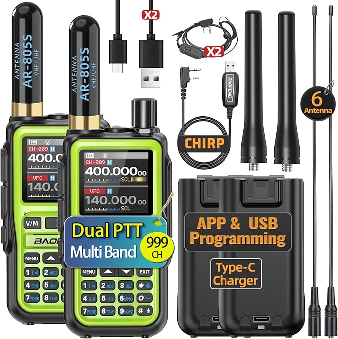 BAOFENG Radio Ham Radio UV-5R MINI Handheld UV5R Long Range Walkie Talkies by BAOFENG