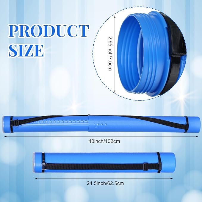 Ireer 6 Pcs Expandable Poster Tube - Image 3
