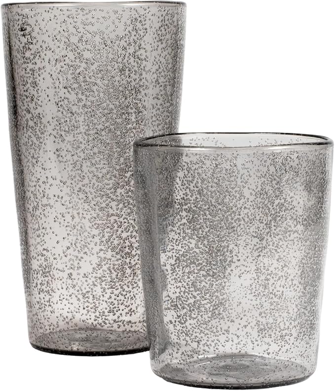 Fizz Bubbles Durable Acrylic 8-Piece Indoor/Outdoor Drinkware Set - Image 3