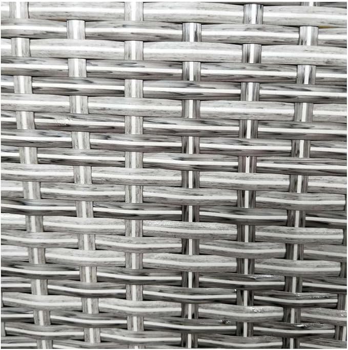Gradient Grey Rattan Weaving Material by Unknown