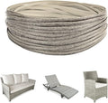 Lahpivieh 120 Ft Wicker Repair Kit, Plastic Wicker Material, Faux Rattan by Laphivieh
