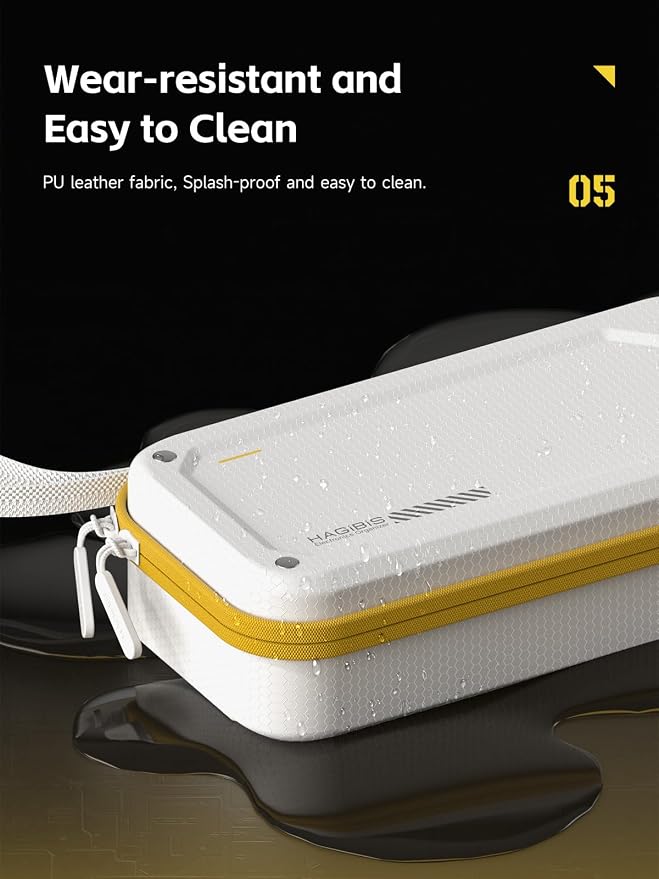 Hagibis Electronic Organizer Traveling Case Bag EVA Hardshell PU Portable - Image 6