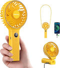 SWEETFULL Handheld Portable Fan, 5000mAh Rechargeable Battery, 6 Speed Wind by SweetFull%C2%AE
