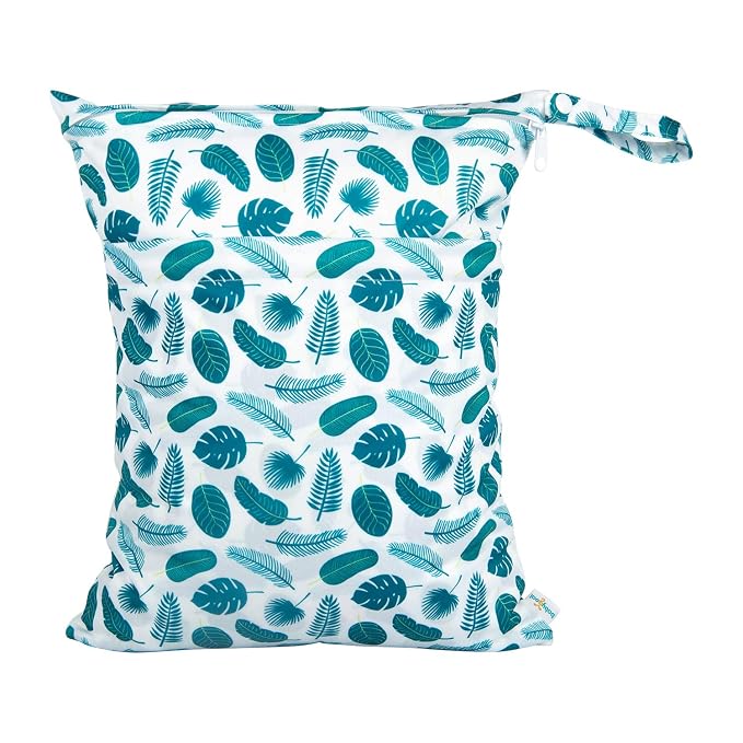 babygoal Wet Dry Bags for Baby Cloth Diapers, Washable Travel Bags, Gym Bag for - Image 7