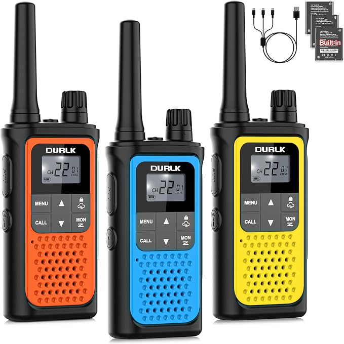 Walkie Talkies for Adults Long Range by DURLK