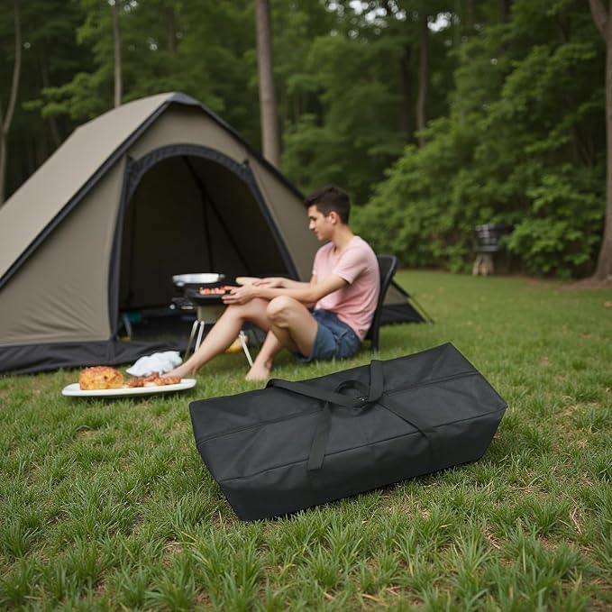 Heavy Duty Water-Resistant Duffle Organizer Bag - Image 8