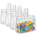 HOLAY 4 Pack Clear Toy Storage Bags by OrganizeYourLifeWithholay
