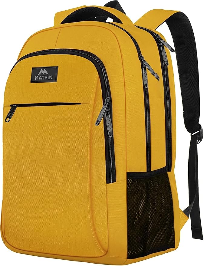 MATEIN Travel Laptop Backpack, Sturdy Anti Theft College School Backpack - Image 5