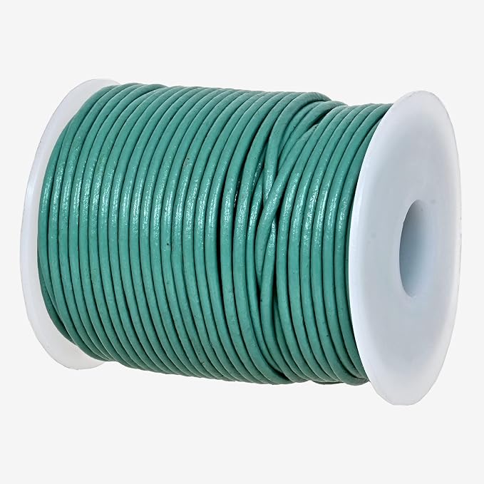 GENIQUE Real/Genuine Round Leather String Cord by GENIQUE