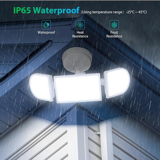 iMaihom 140W Flood Lights Outdoor, 14000LM Ultra Bright LED Flood Light Outdoor - Image 4