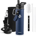 RAYMYLO Insulated Water Bottle 24oz, Triple Wall Vacuum Stainless Steel by RAYMYLO