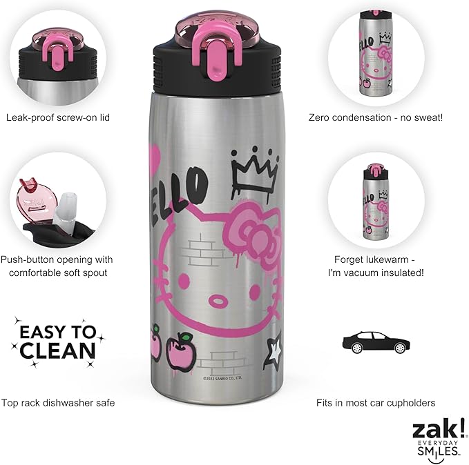 Zak Designs Sanrio Water Bottle - Image 4