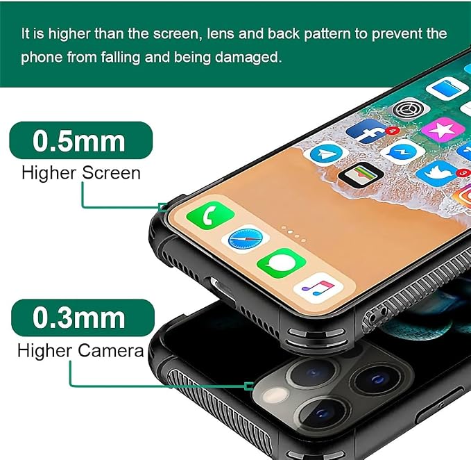 for iPhone 11 Pro Case, Skeleton Winding Snake Pattern Graphic Design Girl Boy - Image 4