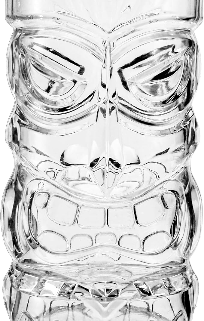 Hacaroa 8 Pack 17 Oz Plastic Tiki Cups, Mixed Drinks, Modern Bar, Restaurant - Image 4